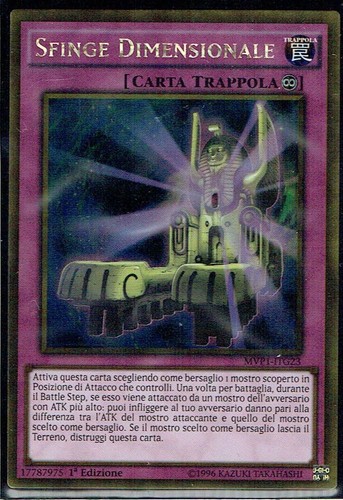 Carta mvp1 sfinge - yu-gi-ho,