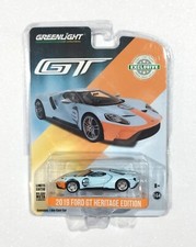 Greenlight 1/64 2019 Ford GT Heritage Edition Gulf Exclusive
