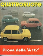 QUATTRORUOTE 170 1970-A 112-RENAULT 8 S-LANCIA FULVIA RALLY-LAND ROVER COMACCHIO