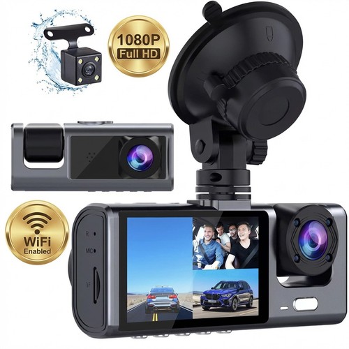 Dash cam auto doppio obiettivo - cam,