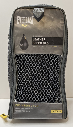 Everlast pelle elite speed bag - pelle,