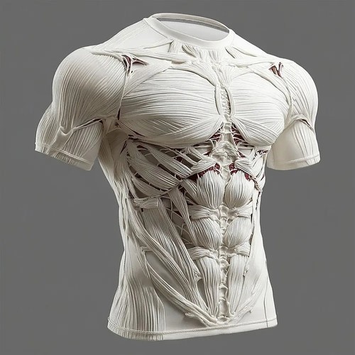 Shirt unisex horror osso - 3d,