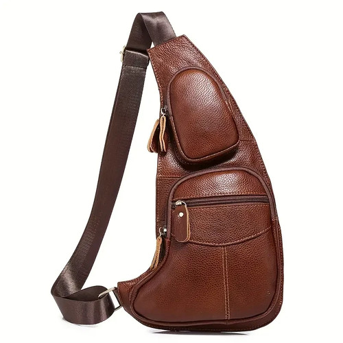 Zaino uomo tracolla vera - in,