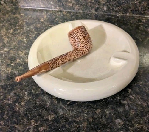 Posacenere pipa ceramica