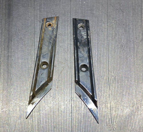 Coppia mostrine cromate - coppia,