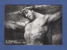 Cartolina Cremona Cattedrale La Crocifissione particolare foto Fazioli non VG 