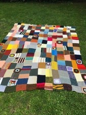 Coperta fatta a mano della