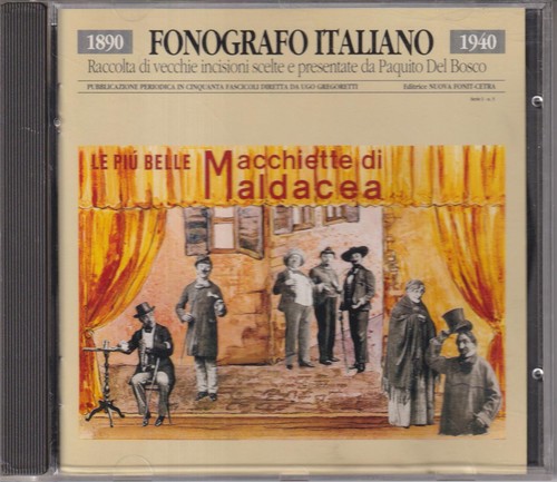 Nicola maldacea cd fonografo - maldacea,