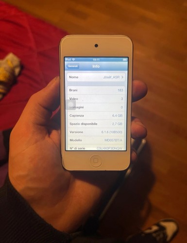 Apple ipod touch 4ª - touch, (4ª
