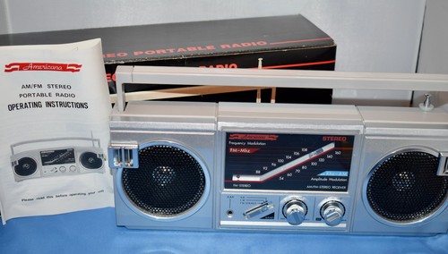 Nos vintage americana fm - vintage, am/fm