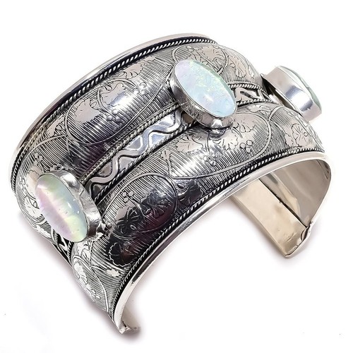 Bracciale tripla pietra