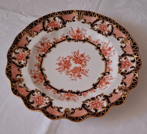 Antico piatto decorativo derby