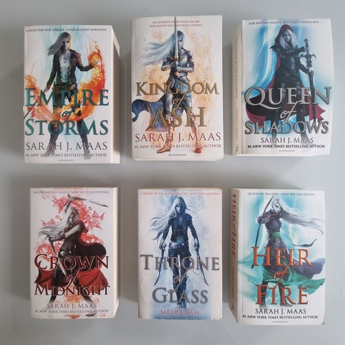 Throne glass book set sarah - of,