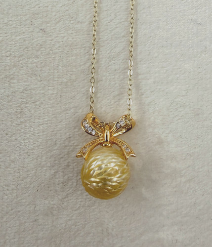 Ciondolo oro perla dei mari