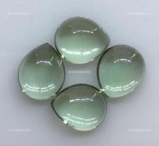 Collana con pietre preziose di design ametista verde per fare pera cabochon naturale 7X10MM