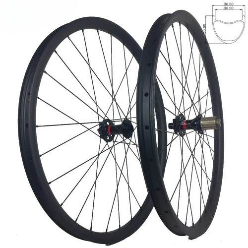 Ruote carbonio set - carbonio,