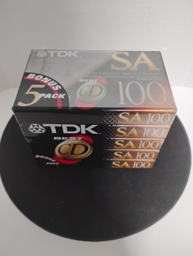 Cassette tdk 100 high bias - cassette,