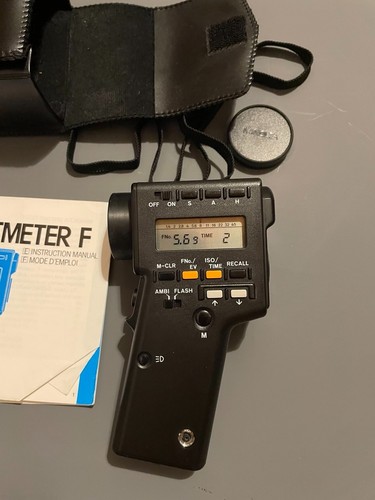 Minolta spotmeter f - minolta,