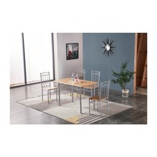 SET TAVOLO C/4 SEDIE 120X70 CM