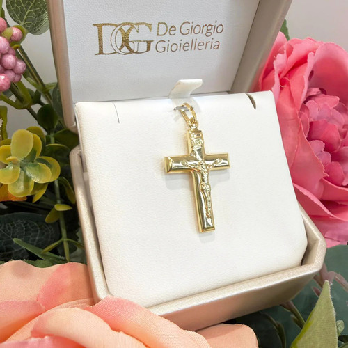 Ciondolo croce con - cristo, da