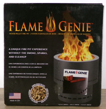 FLAME GENIE FG-16 Pozzo del Fuoco a Pellet di Legno in Lega di Acciaio, 13,5", Nero, Nuovo A5