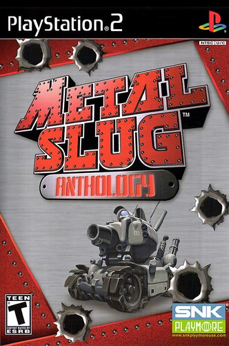 Metal slug anthology ps2 box - slug,