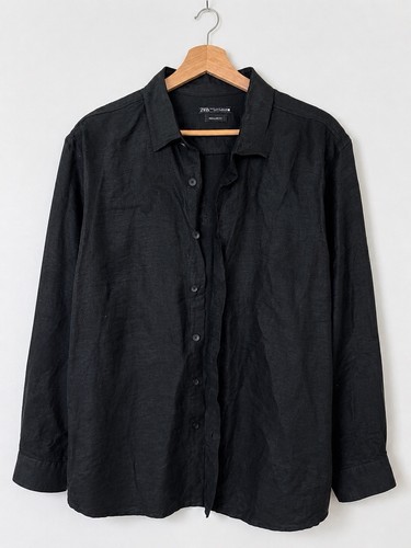 Zara uomo nero tessuto - nero,