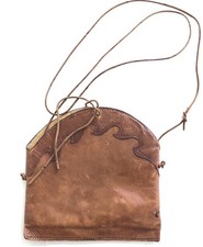 Borsa vintage in pelle di