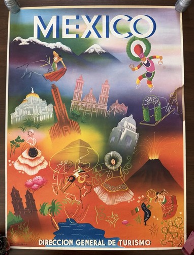 Vintage original mexico travel - vintage,