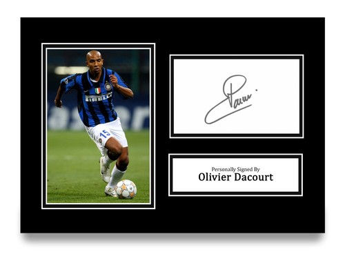 Olivier dacourt foto firmata - dacourt,