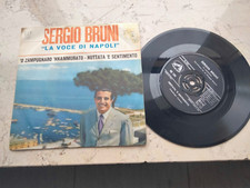 45 GIRI sergio bruni la voce di napoli