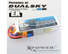 DUALSKY Batteria Lipo XP28005EX 2800 5S1P 30C DUA35505 