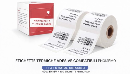 Etichette termiche adesive - etichette,