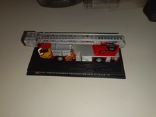 MODELLINO CAMION POMPIERI DEL PRADO IVECO MAGIRUS DREHLEITER SCALA 1:72