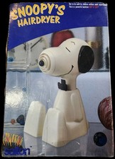 Asciugacapelli vintage Snoopy soffiatore HD-5061 perfettamente funzionante! Ottime condizioni
