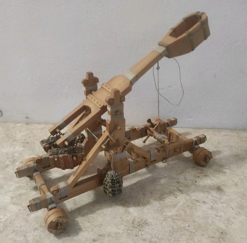 Catapulta romana legno - in,