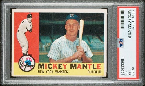 Mickey mantle 1960 topps - 1960,