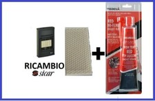 MATTONE RICAMBI CANDELETTA  TERMOCOPPIA STUFA A BOMBOLA GPL/METANO SICAR +COLLA