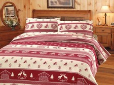 COMPLETO LENZUOLA SINGOLO PIAZZA E MEZZA MATRIMONIALE TIROLESE TIROLO CUORI