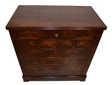 antica toilette stile Impero epoca '800 in mogano francese