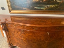 Mobile sala da pranzo in stile Barocco veneziano creato e fabbricato in Italia 