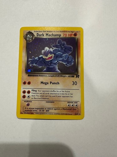 Pokémon dark machamp holo - dark,