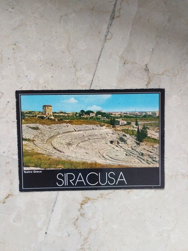 Cartolina siracusa postcard - cartolina,