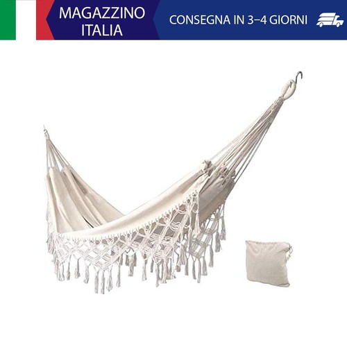 Amaca esterno cotone doppio - amaca,