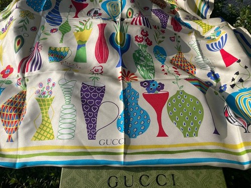 Sciarpa gucci vaso astratto - sciarpa,