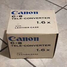 Canon Tele Converter C-8  1.6X ottimo con scatola e custodia