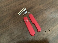 Set ricambi completo per coltelli multiuso Victorinox 91 mm originale rosso