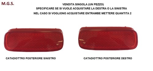 Catadiottro posteriore destro - catadiottro,