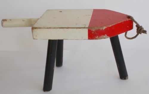 Sgabello boa aragosta legno