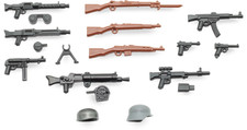 BrickArms WW1 WW2 Set di armi